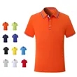 Quick-drying Custom Short-sleeved Work Clothes Polo Shirt | https://www.bestnamebadges.com
