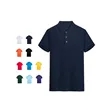 Quick-drying Custom Short-sleeved Work Clothes Polo Shirt | https://www.bestnamebadges.com