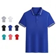 Quick-drying Custom Short-sleeved Work Clothes Polo Shirt | https://www.bestnamebadges.com