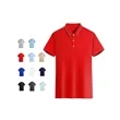 Quick-drying Custom Short-sleeved Work Clothes Polo Shirt | https://www.bestnamebadges.com