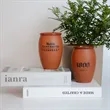 12OZ Red Clay Whiskey Cup | https://www.bestnamebadges.com