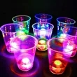 Glowing Happy New Year Party Cups Flashing | https://www.bestnamebadges.com