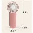 Battery Version Handheld Mini Portable Small Electric Fan | https://www.bestnamebadges.com