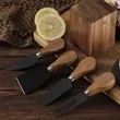Magnetic Stainless Steel Cheese Knife 5-Piece Set | https://www.bestnamebadges.com