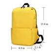Outdoor Waterproof Oxford Cloth Yellow Backpack | https://www.bestnamebadges.com