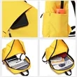 Outdoor Waterproof Oxford Cloth Yellow Backpack | https://www.bestnamebadges.com