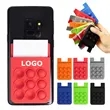 Push Bubble Silicone Phone Wallet Card Holder | https://www.bestnamebadges.com