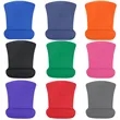 Memory Foam Wrist Rest Rubber Mouse Pad | https://www.bestnamebadges.com