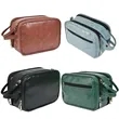 PU Leather Multifunctional Travel Toiletries Storage Bag | https://www.bestnamebadges.com