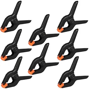 3.5inch Plastic Spring Clamps Clips for Crafts Paper | https://www.bestnamebadges.com