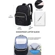 17" Large Laptop School Backpack with USB Charging Port | https://www.bestnamebadges.com