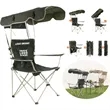 Foldable Portable Beach Chair With Canopy Shade | https://www.bestnamebadges.com
