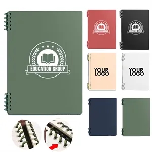 Plastic Hardcover Ruled 80 Sheets Notepad Journal Notebook | https://www.bestnamebadges.com