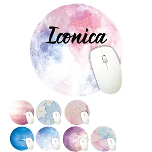 Marble Round Mouse Pad