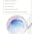 Marble Round Mouse Pad | https://www.bestnamebadges.com
