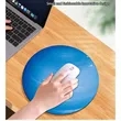Marble Round Mouse Pad | https://www.bestnamebadges.com