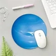 Marble Round Mouse Pad | https://www.bestnamebadges.com