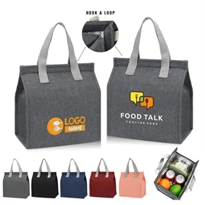 6 Pack Insulated Lunch Cooler Tote Bag