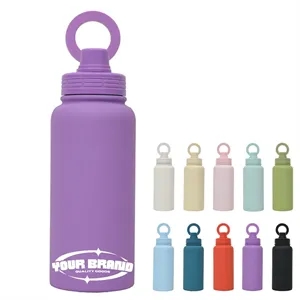34 oz Insulated Water Bottle with Magnetic Phone Holder