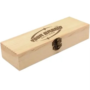 Handmade Educational Painted Student Solid Wood Pencil Case