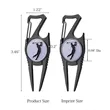 High-Quality Soft Enamel Golf Divot Repair Tool | https://www.bestnamebadges.com