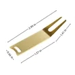 Metal Rectangle Golf Divot Tool For Repair And Maintenance | https://www.bestnamebadges.com