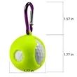 Environmentally Friendly Silicone Golf Ball Protective Cover | https://www.bestnamebadges.com