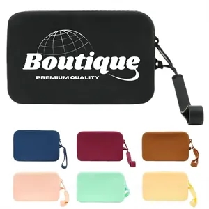 Mini Portable Silicone Storage Pouch Coin Purse For Travel