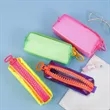 Large Capacity PVC Transparent Zipper Stationery Bag | https://www.bestnamebadges.com