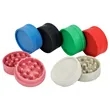 Double Layer Plastic Biodegradable Cigarette Grinder | https://www.bestnamebadges.com