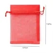 Custom Organza Drawstring Gift Bag | https://www.bestnamebadges.com