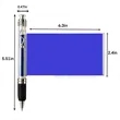 Pull-Out Banner Drawing Ballpoint Pen | https://www.bestnamebadges.com