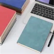 Soft Leather A5 Notebook | https://www.bestnamebadges.com