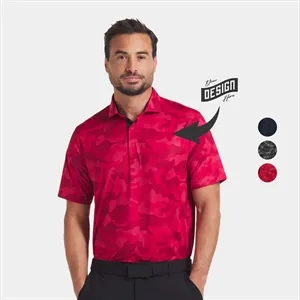 PUMA® Volition Camo UPF 40+ Men's Game Golf Polo Shirt | https://www.bestnamebadges.com