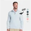 PUMA® CLOUDSPUN Fleece Men's Golf Quarter Zip | https://www.bestnamebadges.com