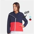 PUMA® Ripguard UPF 50+ Women's Full Zip Golf Jacket | https://www.bestnamebadges.com