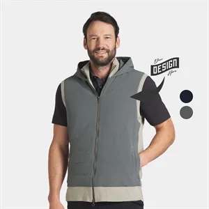 PUMA® Clubhouse Hybrid Men's Golf Vest | https://www.bestnamebadges.com