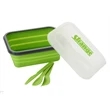 Collapse'N Silicone Lunch Container | https://www.bestnamebadges.com