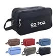 Hanging Travel toiletry bag | https://www.bestnamebadges.com