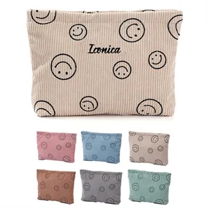 Cute Corduroy Toiletry bag