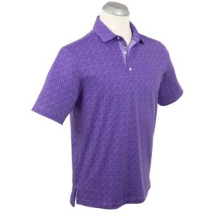 Bobby Jones Men's Performance Argyle Print Polo