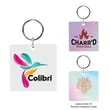 Acrylic Key Tag - Square | https://www.bestnamebadges.com