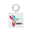 Acrylic Key Tag - Square | https://www.bestnamebadges.com