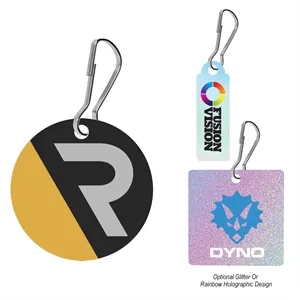 Acrylic Zipper Pull - Custom Shape 3