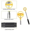 Stainless Steel Retractable Golf Ball Picker Retriever | https://www.bestnamebadges.com