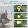 Stainless Steel Retractable Golf Ball Picker Retriever | https://www.bestnamebadges.com