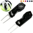 Foldable Golf Divot Tool with Golf Ball Marker | https://www.bestnamebadges.com