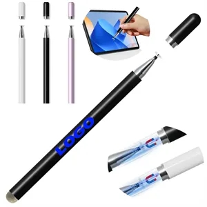In StockTwo In One Stylus Pen Capacitive Touchscreen Tool