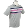 Bobby Jones Men's Performance Engineered Stripe Polo Shirt | https://www.bestnamebadges.com
