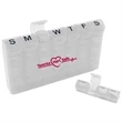 28 Compartment Pill Organizer Box | https://www.bestnamebadges.com